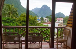 Familienzimmer, Balkon (2nd Floor) | Ausblick vom Zimmer