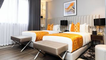 Suite Exécutive | 1 chambre, literie de qualité supérieure, bureau