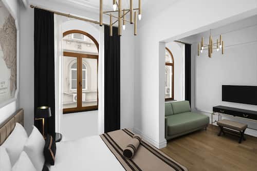 Deluxe Triple French | Vista do quarto