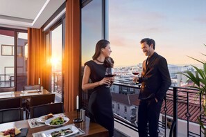 Vue depuis l’hébergement