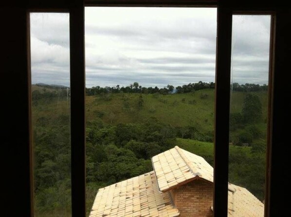 Utsikt fra overnattingsstedet