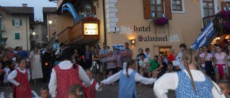 Facciata della struttura