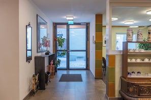 Interior entrance