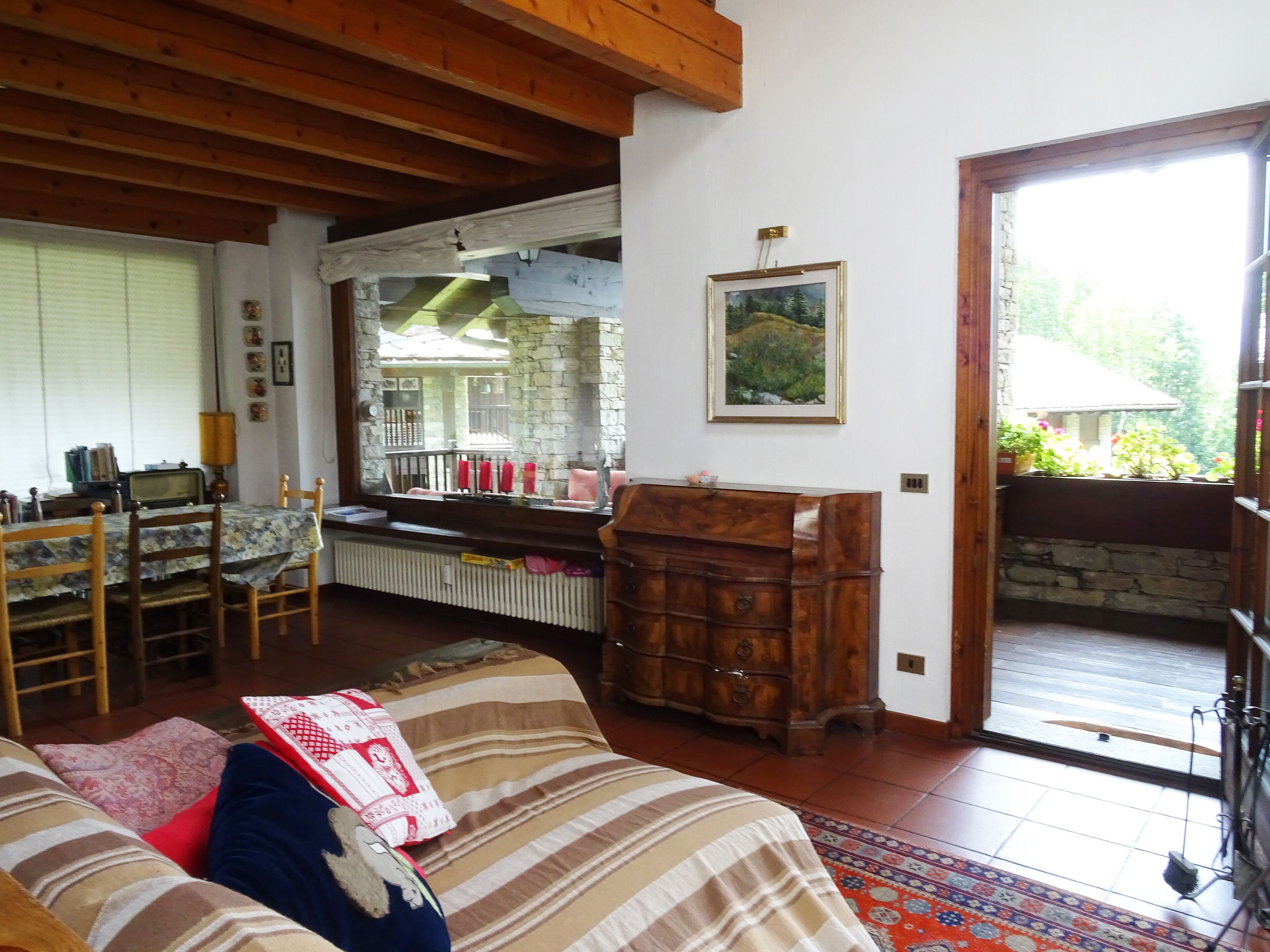 Villa, 2 Schlafzimmer, Bergblick | Wohnbereich