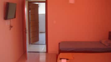 Desk, iron/ironing board, free WiFi, bed sheets