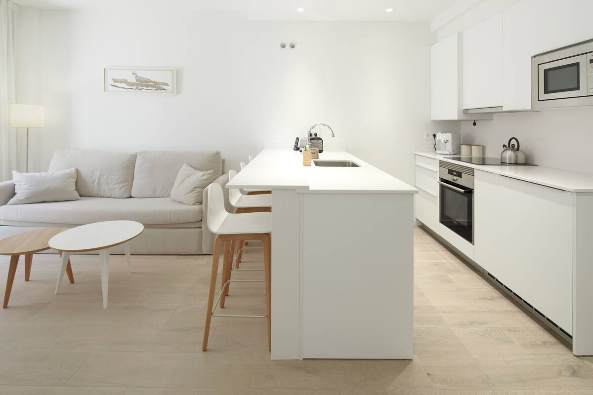 Cozy Apartment | 私人厨房 | 高脚椅