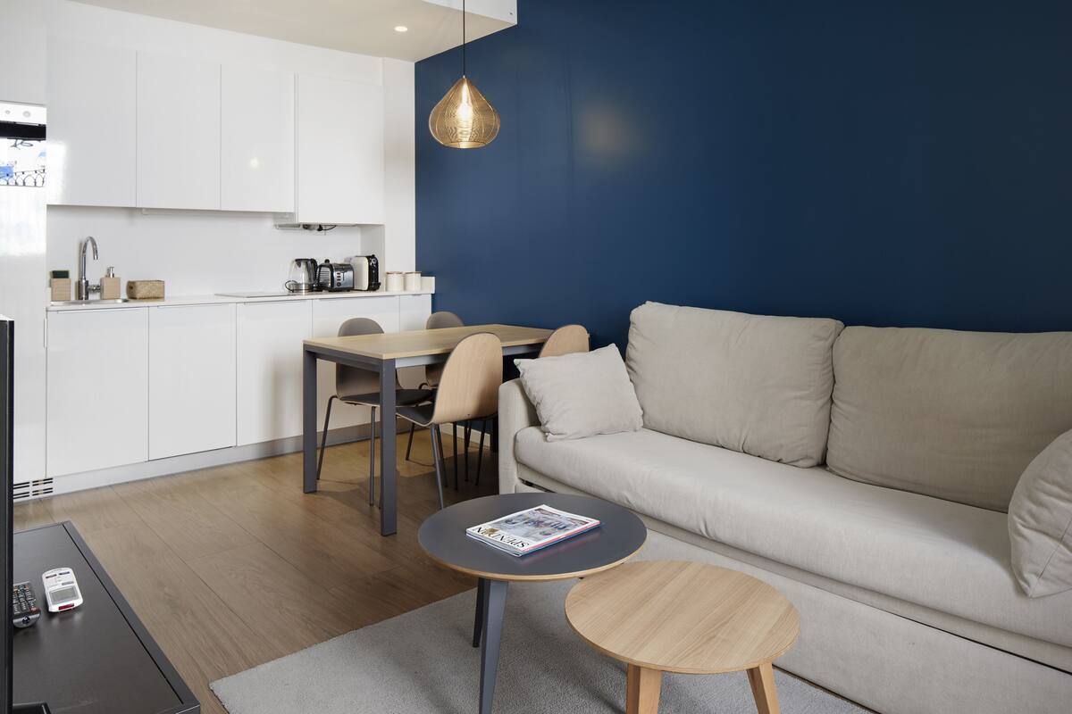 Smart Apartment | 私人厨房 | 高脚椅