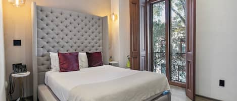 Standaard kamer | Luxe beddengoed, donsdekens, Select Comfort-bedden