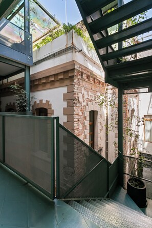 50-inch flat-screen TV with cable channels, TV