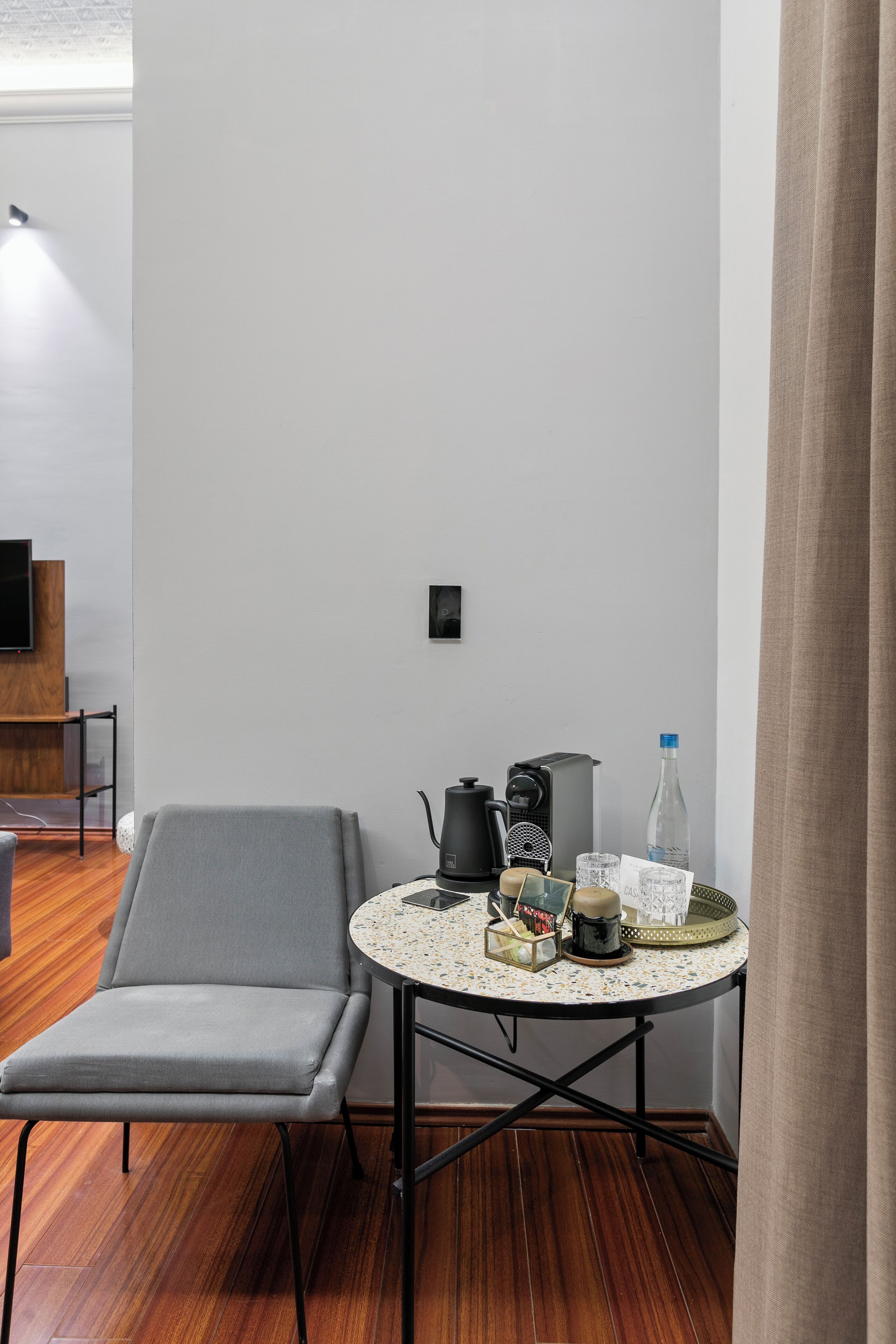 精品双人房（单人入住） | 高档床上用品、羽绒被、Select Comfort 床、客房内保险箱