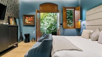 Junior suite | Luxe beddengoed, donsdekens, Select Comfort-bedden
