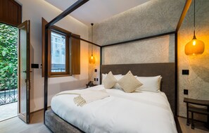 普通套房 | 高級寢具、羽絨被、Select Comfort 床墊、客房內保險箱