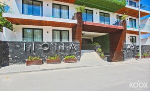 Entrada de la propiedad