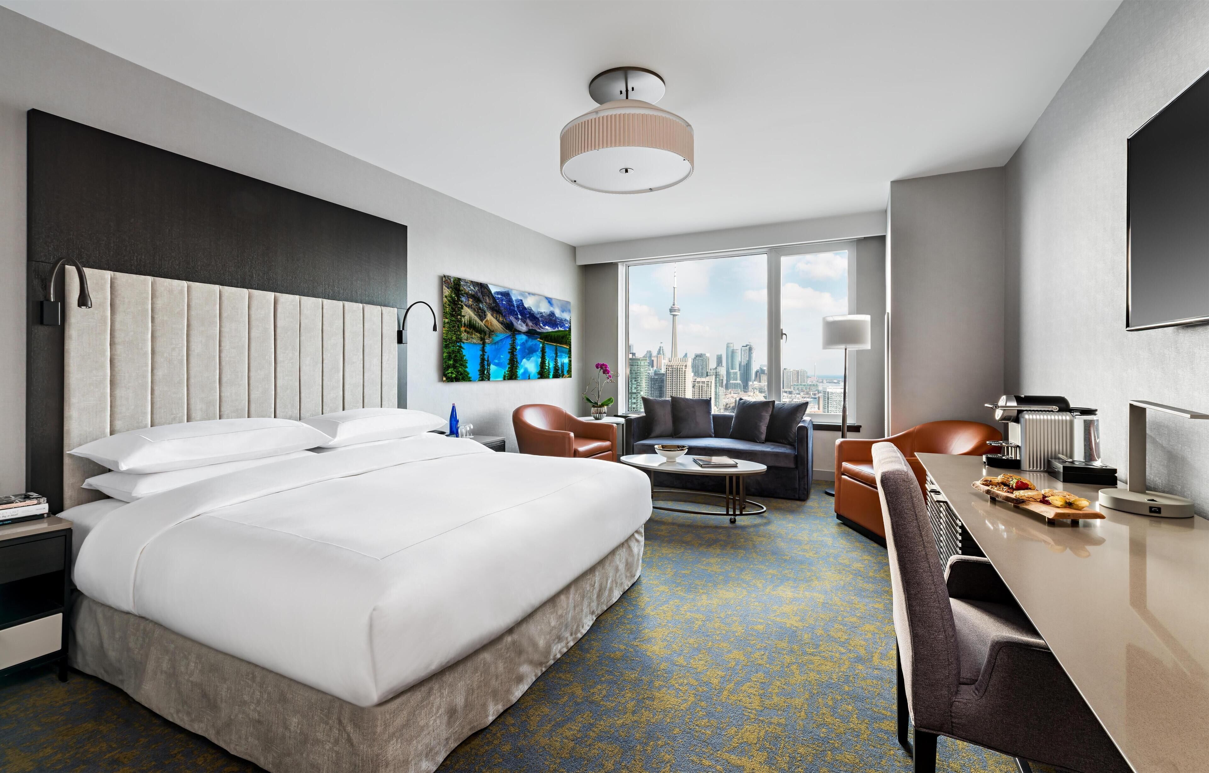 Camera Deluxe, 1 letto king | Biancheria in cotone egiziano, biancheria da letto di alta qualità