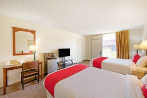 Desk, iron/ironing board, free WiFi, bed sheets