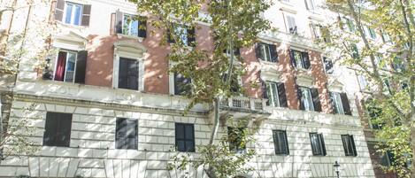 Fassade der Unterkunft