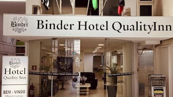 Front of property - evening/night