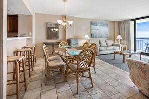 Condo, 3 Bedrooms | Living area - Shoreham Towers 7B by RedAwning (North Myrtle Beach)