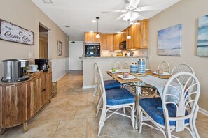 Condo, 2 Bedrooms | Dining - Sea Cloisters 304F by RedAwning (North Myrtle Beach)