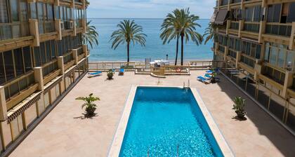 Beachfront Condo in Marbella Center with 2 Pools & Parking