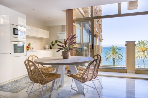 Beachfront Condo in Marbella Center with 2 Pools & Parking