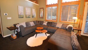 Family House, 5 Bedrooms, Mountain View, Mountainside | Living area - Great Western by Mount Majestic (Brighton)