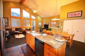 Family House, 5 Bedrooms, Mountain View, Mountainside | Private kitchen | Fridge, microwave, coffee/tea maker - Great Western by Mount Majestic (Brighton)