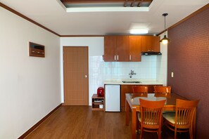 Family Room, Ocean View | Blackout drapes, free WiFi - Beachvill Condotel (Yangyang)