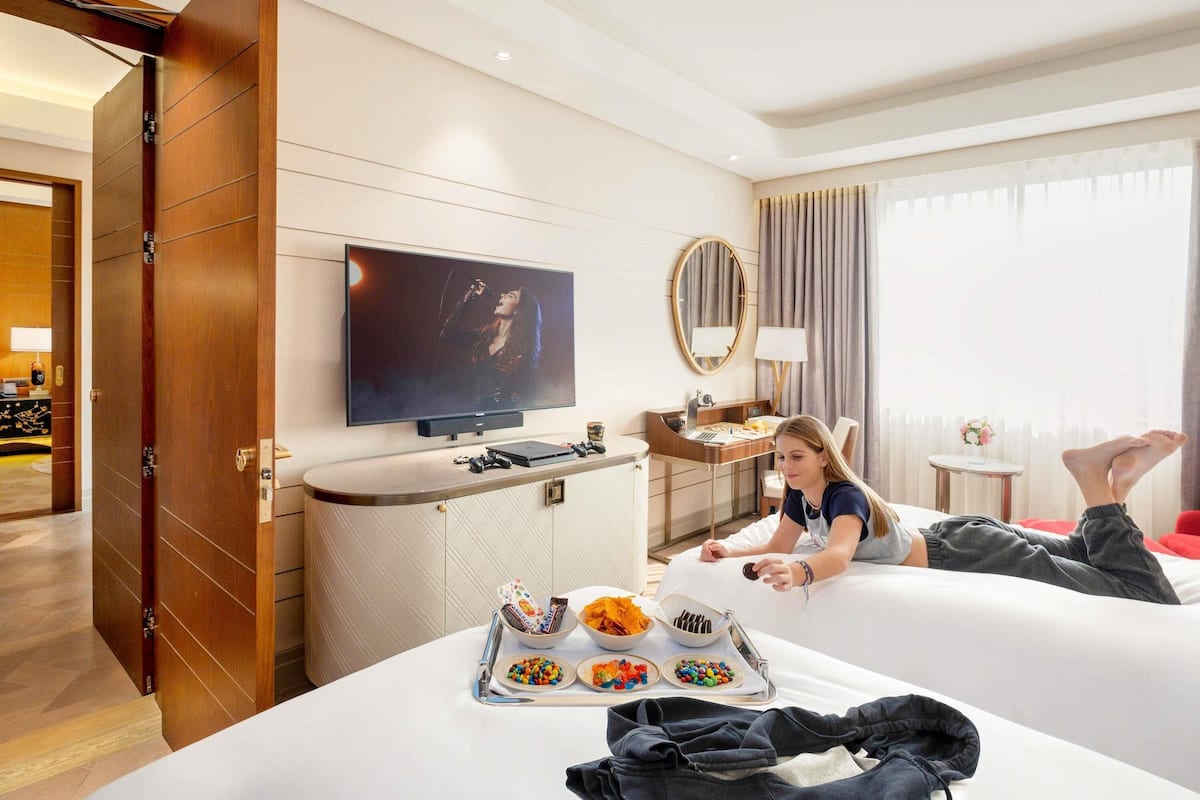 Chambre Exécutive, 2 lits une place | 1 chambre, literie de qualité supérieure, couette en duvet d'oie