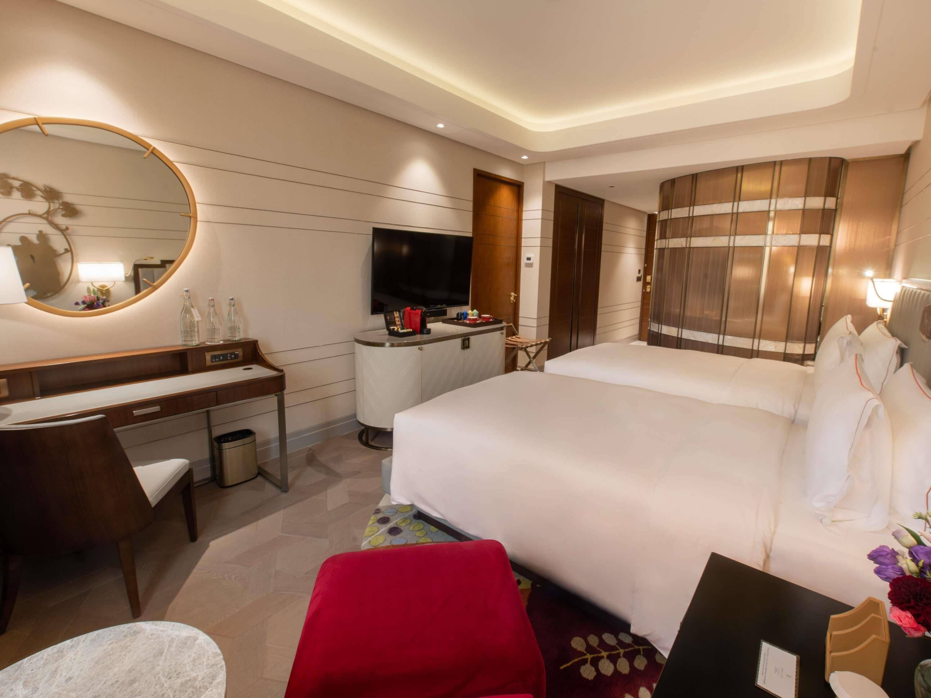 高级房, 2 张单人床 (Atrium) | 1 多间卧室、高档床上用品、羽绒被、迷你吧