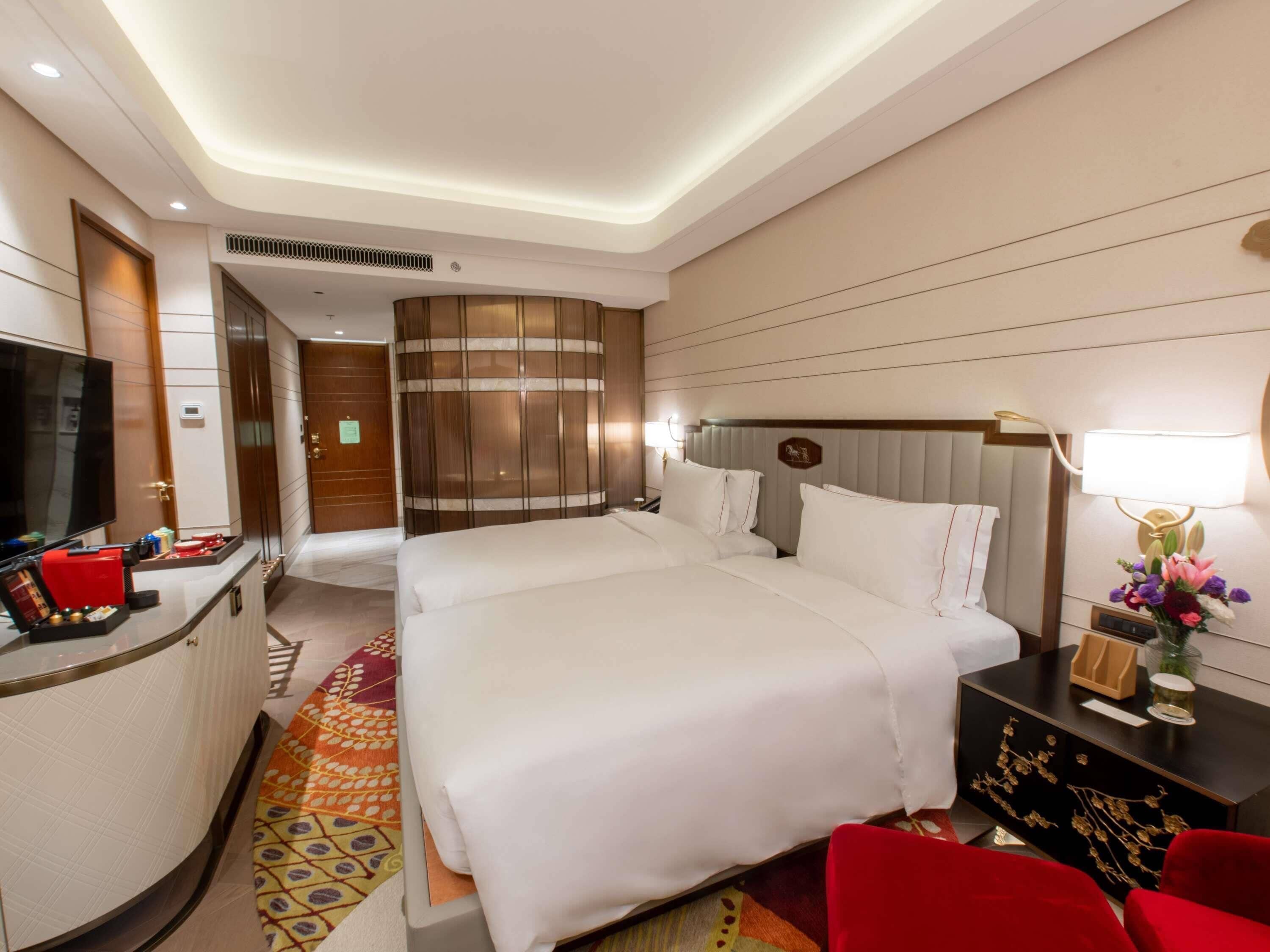 1 chambre, literie de qualité supérieure, couette en duvet d'oie