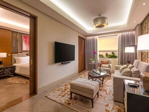 1 chambre, literie de qualité supérieure, couette en duvet d'oie