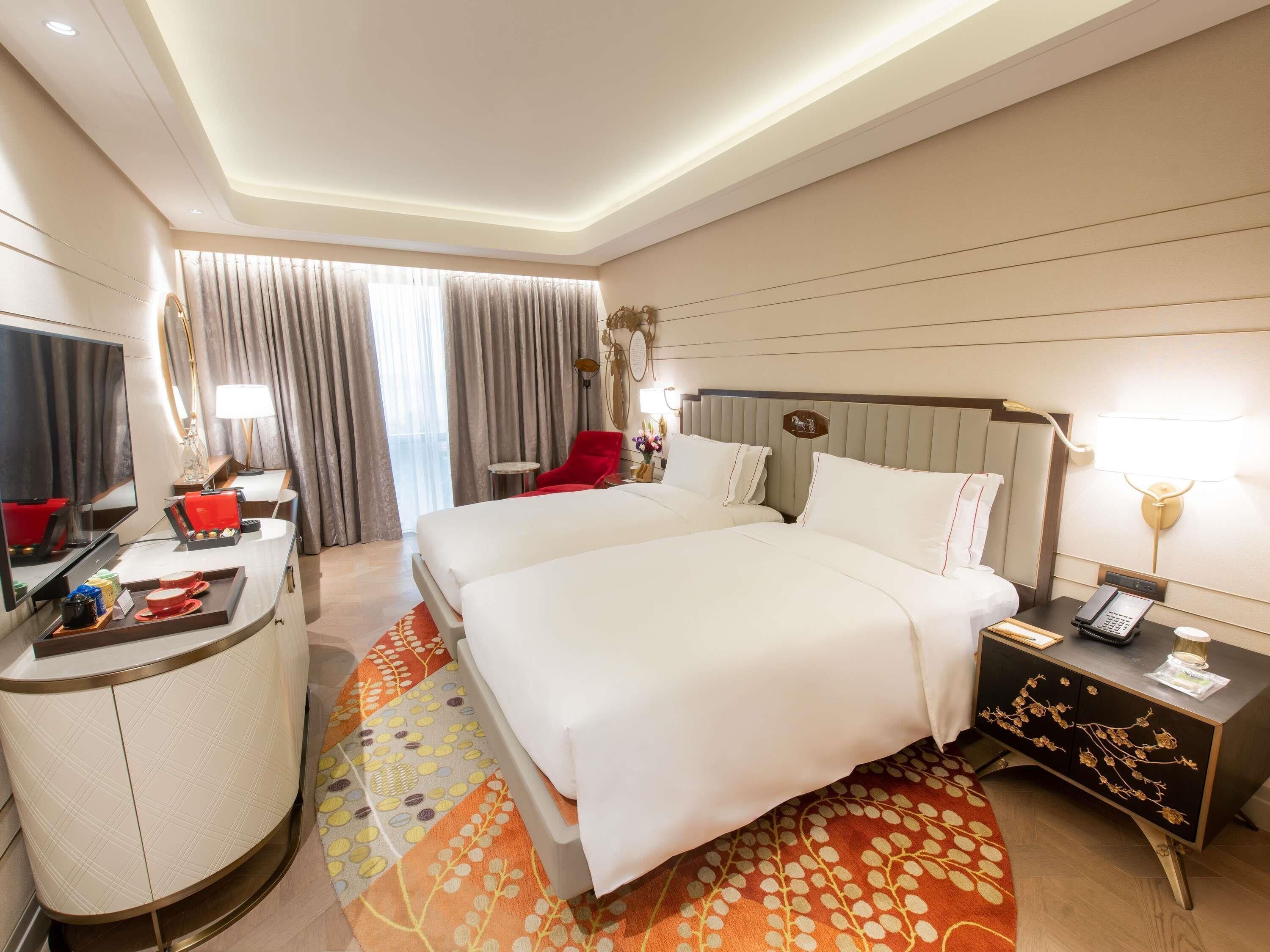 Chambre exécutive, 2 lits jumeaux | 1 chambre, literie de qualité, couette en duvet, minibar