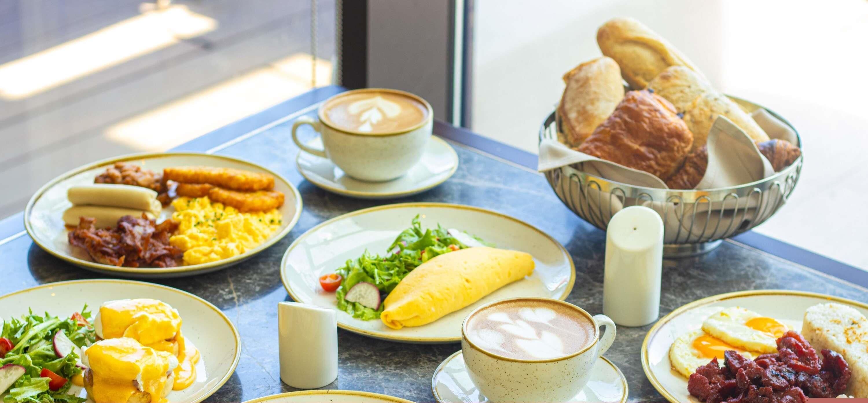 Daily buffet breakfast for a fee