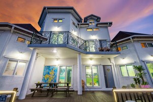 Front of property - evening/night