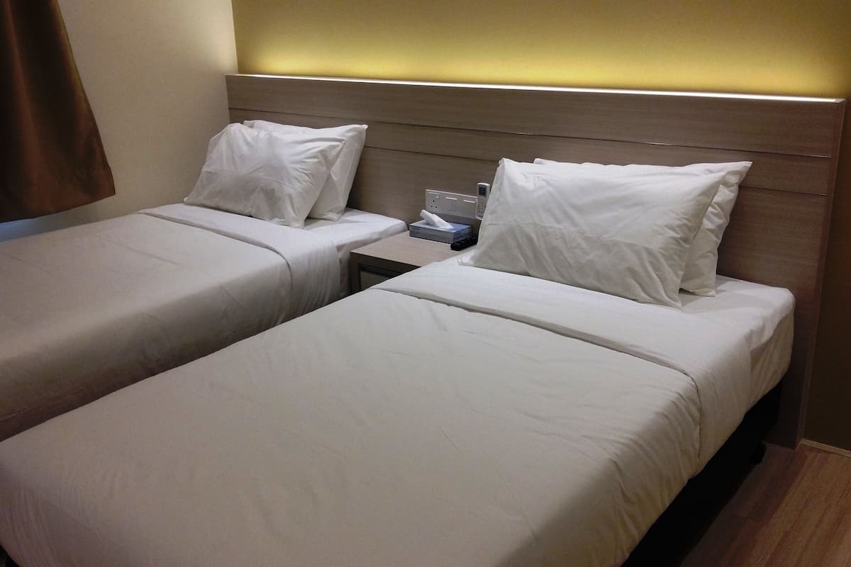 twin room | desk, iron/ironing board, free wifi