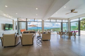 Villa, 4 Bedrooms | Living area | Flat-screen TV, DVD player - NB Villa Ying Yang (Koh Samui)