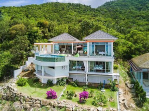 Aerial view - NB Villa Ying Yang (Koh Samui)