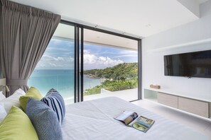 فيلا - ٣ غرف نوم | 3 عدّة غرف نوم وأغطية فراش متميزة وأسرّة تيمبور بديك وميني بار