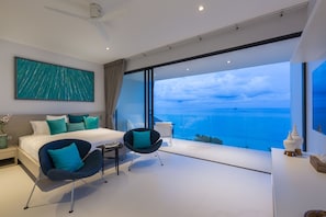 Villa, 3 chambres | 3 chambres, literie de qualité supérieure, matelas Tempur-Pedic, minibar