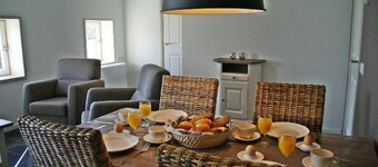 L'appartement Graanzolder 5 Steren isolé gîte à la ferme, la mer