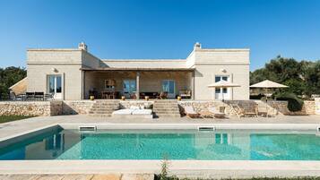Una piscina riscaldata