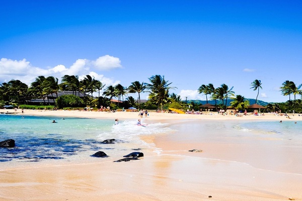 Sun loungers, beach towels