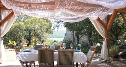 Villa la Tulipe - Pearl on the Gulf of Figari - 100m from beach - 8000 m-2 garden