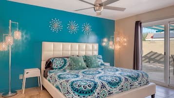 3 slaapkamers, een strijkplank/strijkijzer, reisbedje, gratis wifi