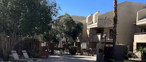 Una piscina climatizada