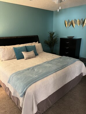2 dormitorios, tabla de planchar con plancha, wifi gratis y ropa de cama