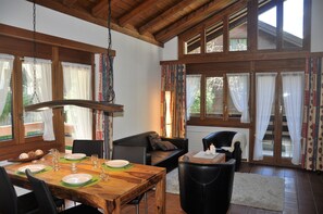 Dining - Homely 3.5 room penthouse (Zermatt)