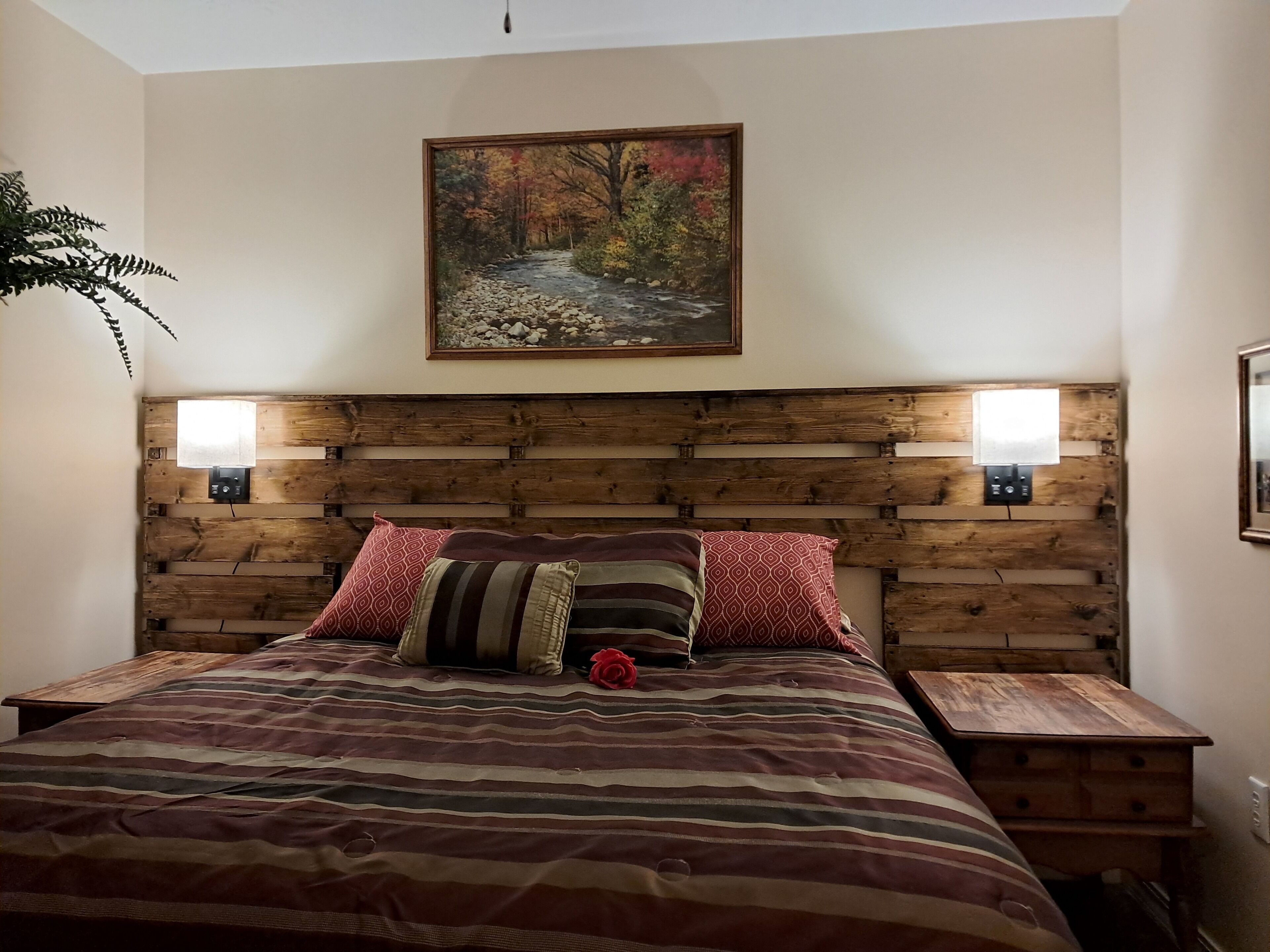 3 dormitorios, tabla de planchar con plancha, wifi gratis y ropa de cama