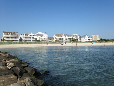 Seas The Moment Beach House - Steps to inlet beach, best views in AC!